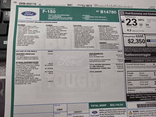 Certified 2024 Ford F150 XLT w/ Equipment Group 302A MID AWD/4WD image 27