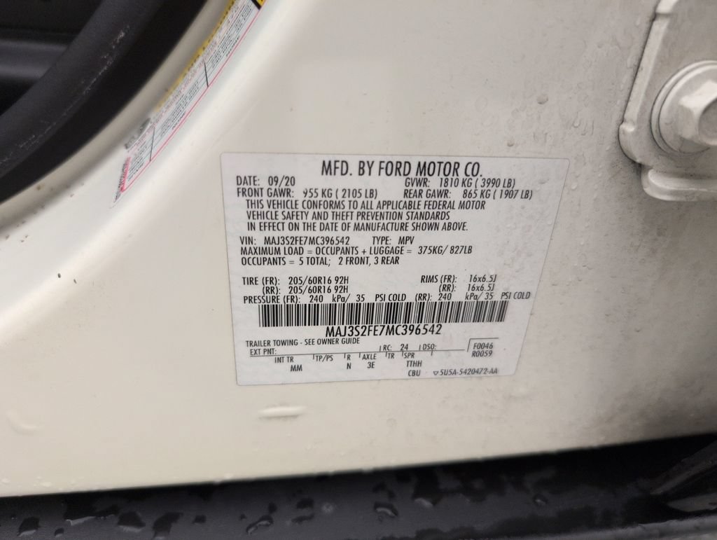 Certified 2021 Ford EcoSport S FWD image 40