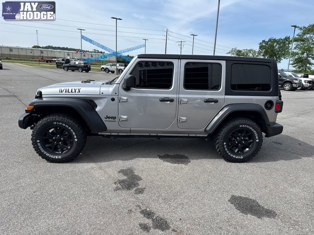 Used 2020 Jeep Wrangler Unlimited Sport AWD/4WD image 3