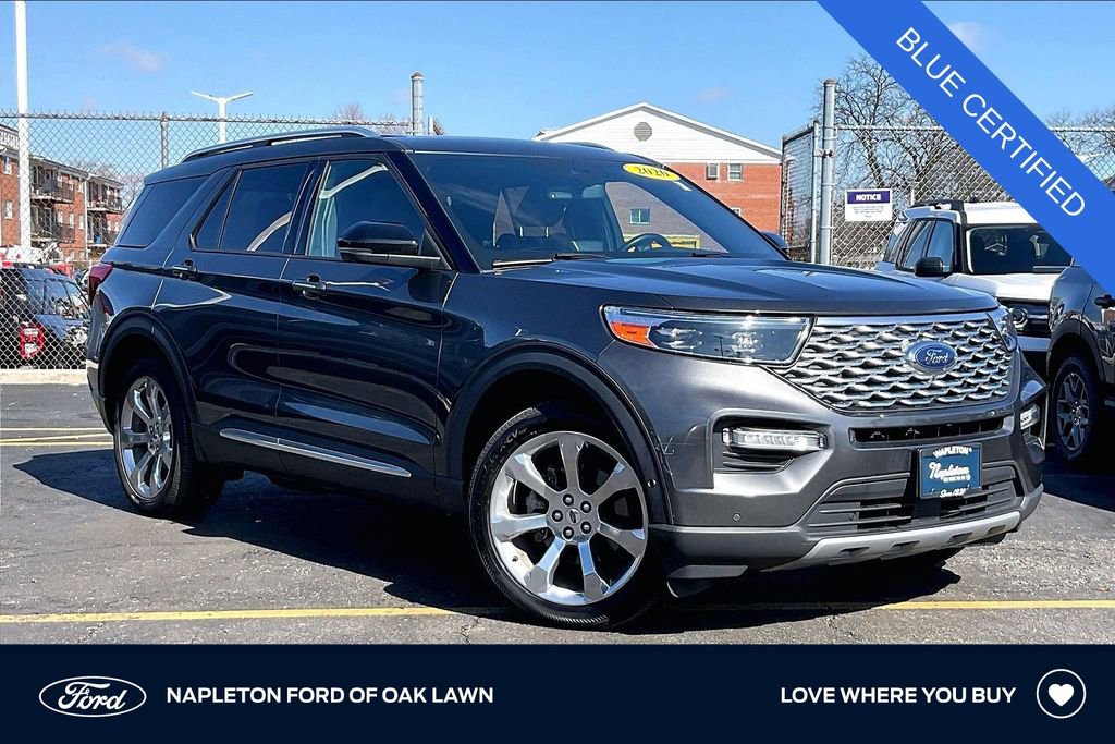 Certified 2020 Ford Explorer Platinum w/ Premium Technology Package