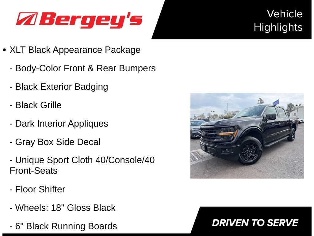 Certified 2024 Ford F150 XLT w/ Equipment Group 302A MID image 8