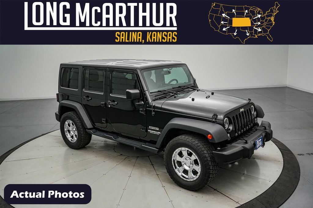 Used 2017 Jeep Wrangler Unlimited Sport w/ Quick Order Package 24S