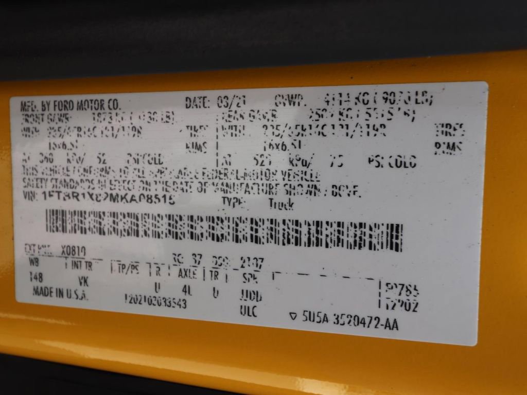Certified 2021 Ford Transit 250 148 High Roof RWD image 23