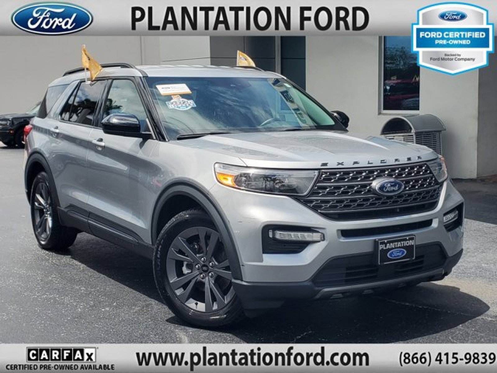 Certified 2023 Ford Explorer XLT w/ Equipment Group 202A