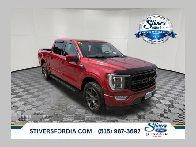 Certified 2021 Ford F150 Lariat w/ Equipment Group 502A High AWD/4WD 360° Tour