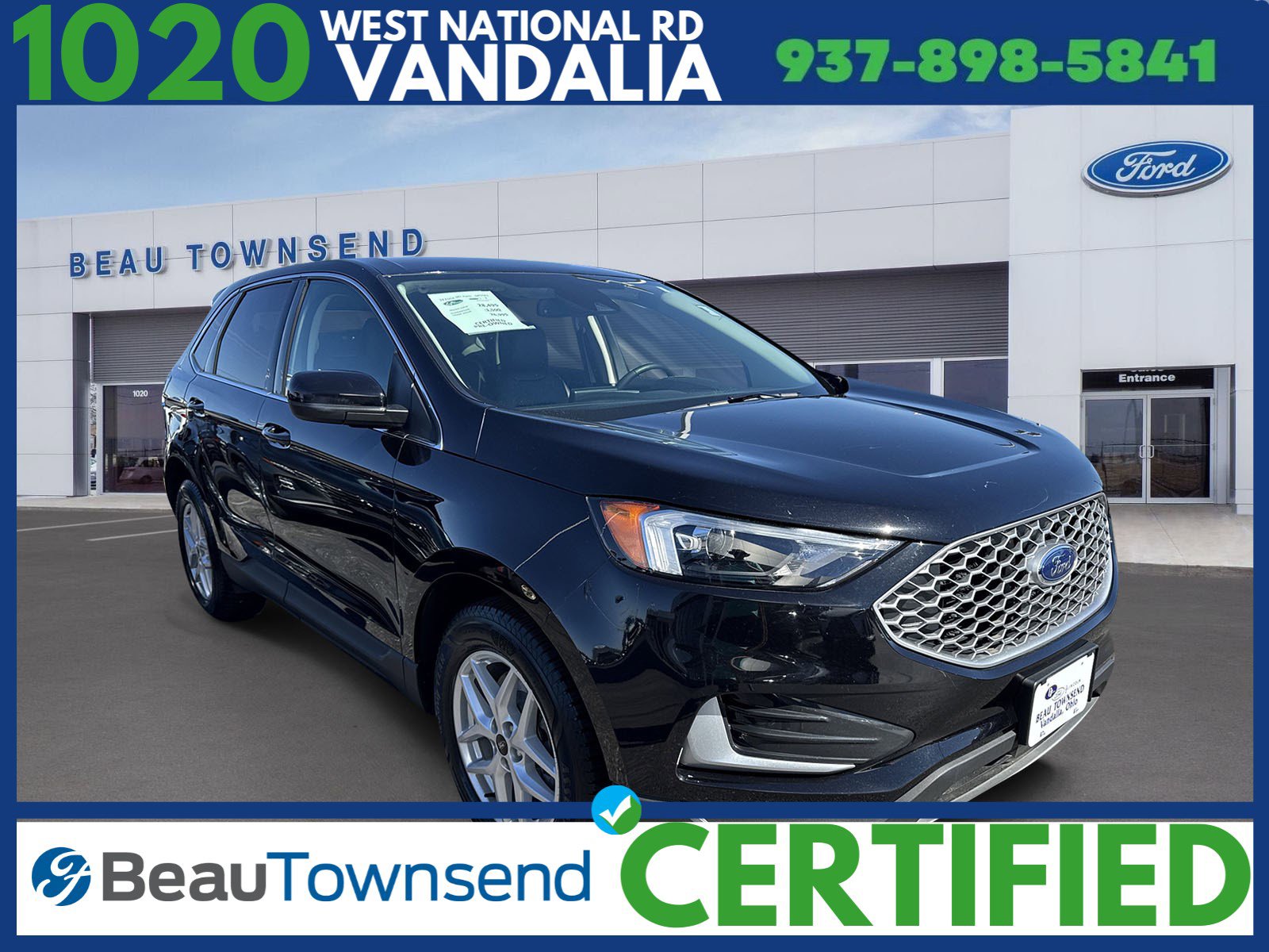 Certified 2024 Ford Edge SEL