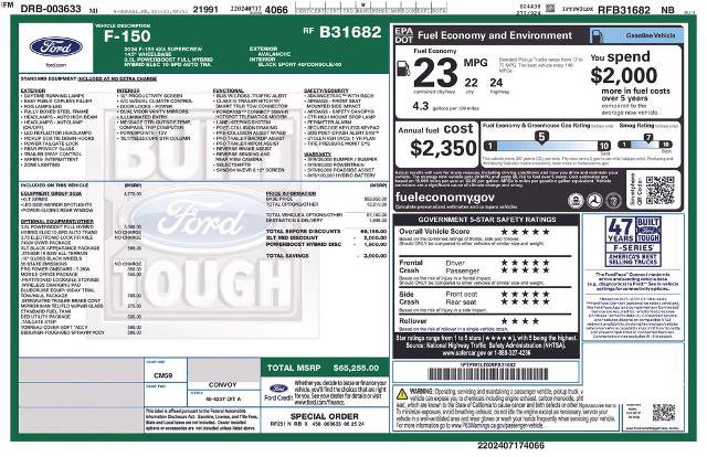 Certified 2024 Ford F150 XLT w/ Equipment Group 302A MID AWD/4WD image 5