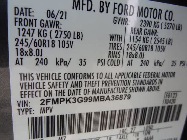 Certified 2021 Ford Edge SE FWD image 37