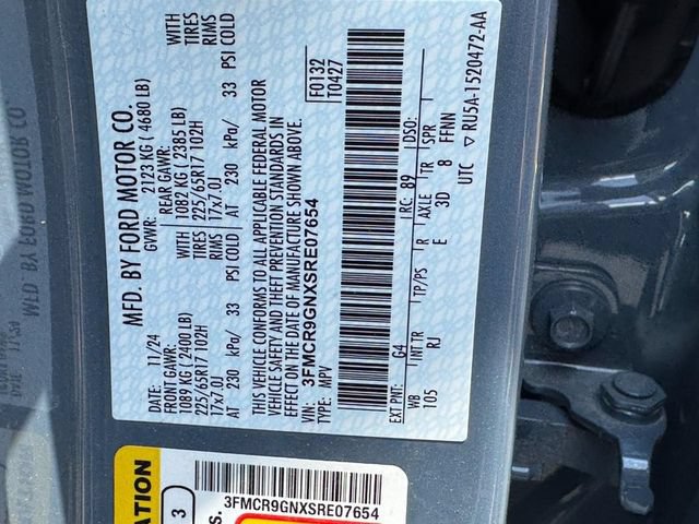 Certified 2025 Ford Bronco Sport Heritage w/ Convenience Package AWD/4WD image 25