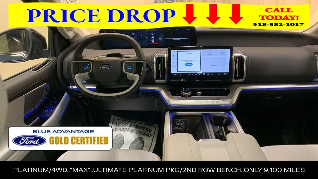 Certified 2025 Ford Expedition Max Platinum w/ Platinum Ultimate Package AWD/4WD image 34