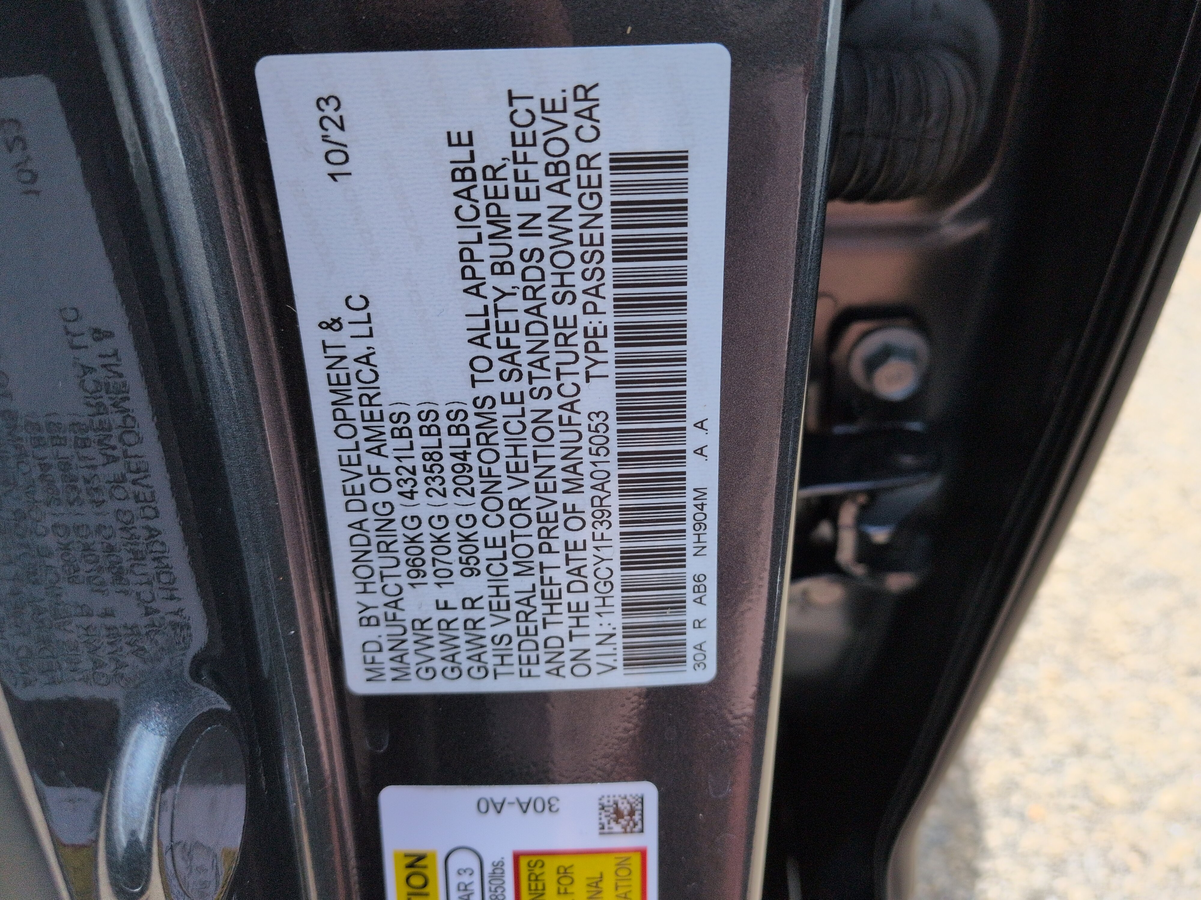 Used 2024 Honda Accord EX image 27