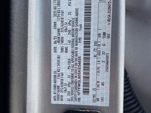 Certified 2025 Ford F150 XLT w/ Equipment Group 301A Standard AWD/4WD image 31