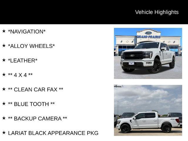 Certified 2024 Ford F150 Lariat w/ Equipment Group 502A High AWD/4WD image 9