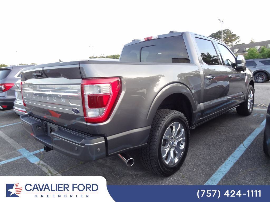 Certified 2022 Ford F150 Platinum w/ Equipment Group 701A High AWD/4WD image 5