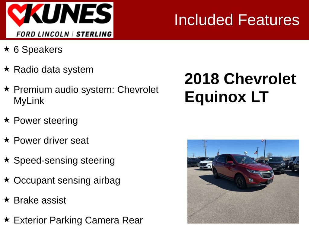 Used 2018 Chevrolet Equinox LT image 3