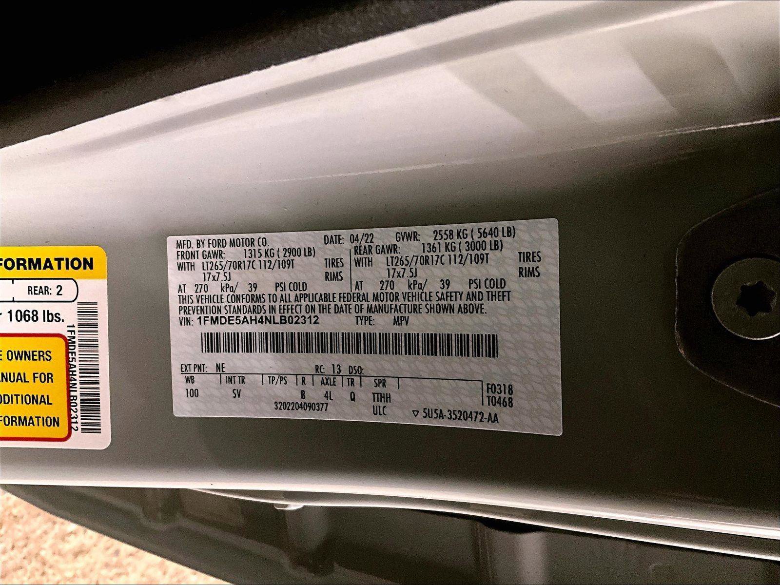 Certified 2022 Ford Bronco Black Diamond AWD/4WD image 32
