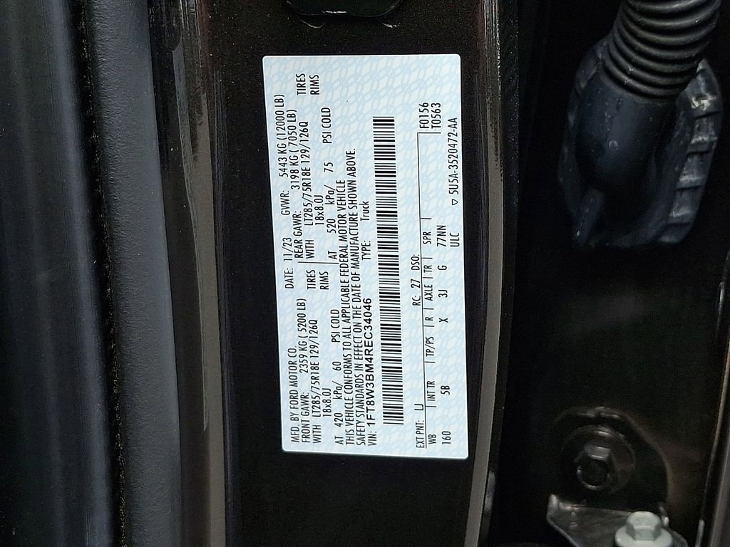 Certified 2024 Ford F350 Lariat w/ Tremor Off-Road Package image 28