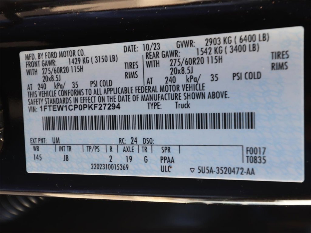 Certified 2023 Ford F150 XL w/ STX Appearance Package image 26