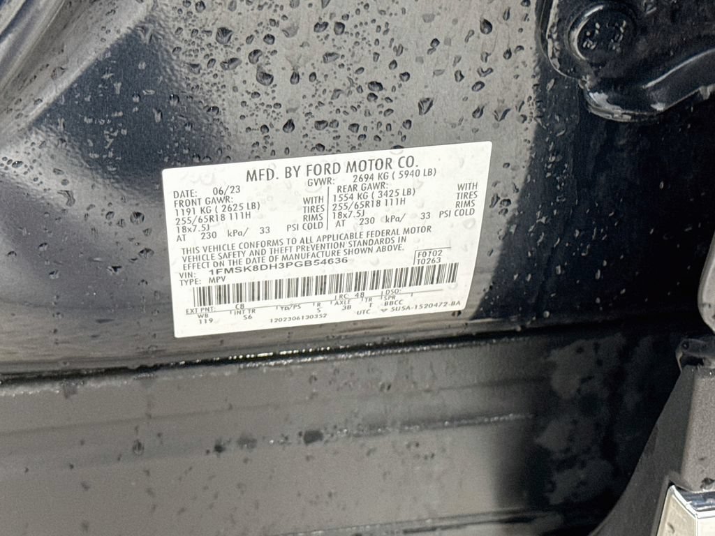 Certified 2023 Ford Explorer XLT w/ Equipment Group 202A AWD/4WD image 34