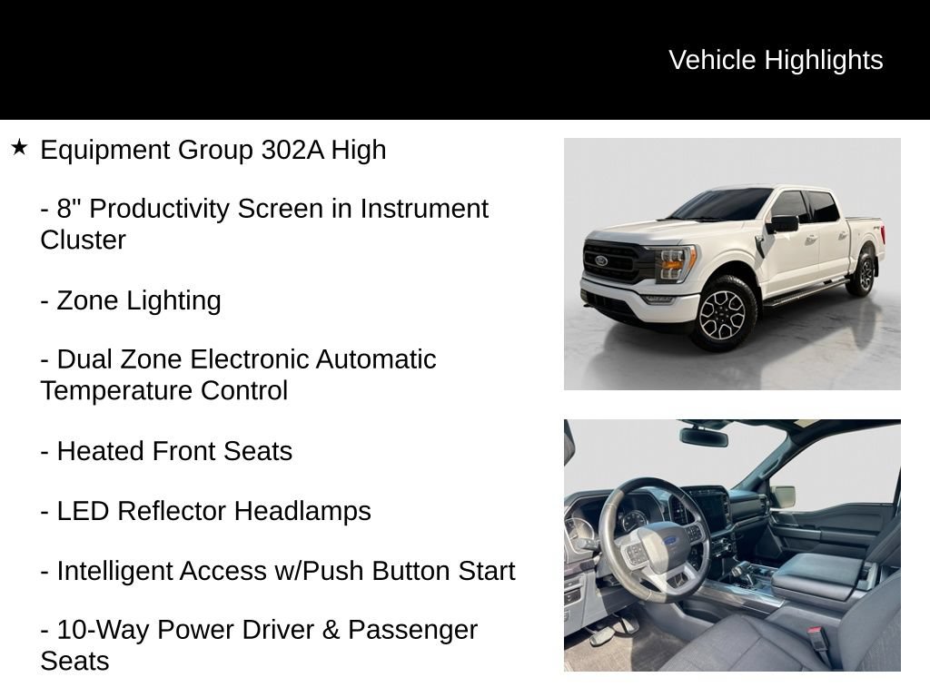 Certified 2023 Ford F150 XLT w/ Equipment Group 302A High AWD/4WD image 11