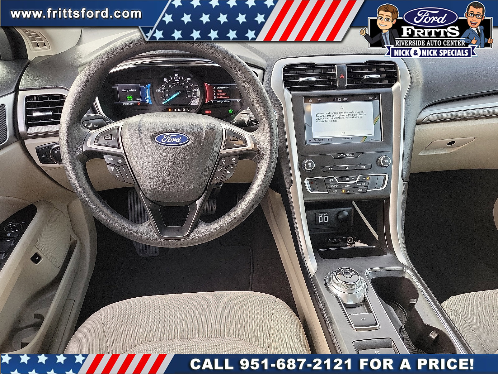 Certified 2019 Ford Fusion SE image 6