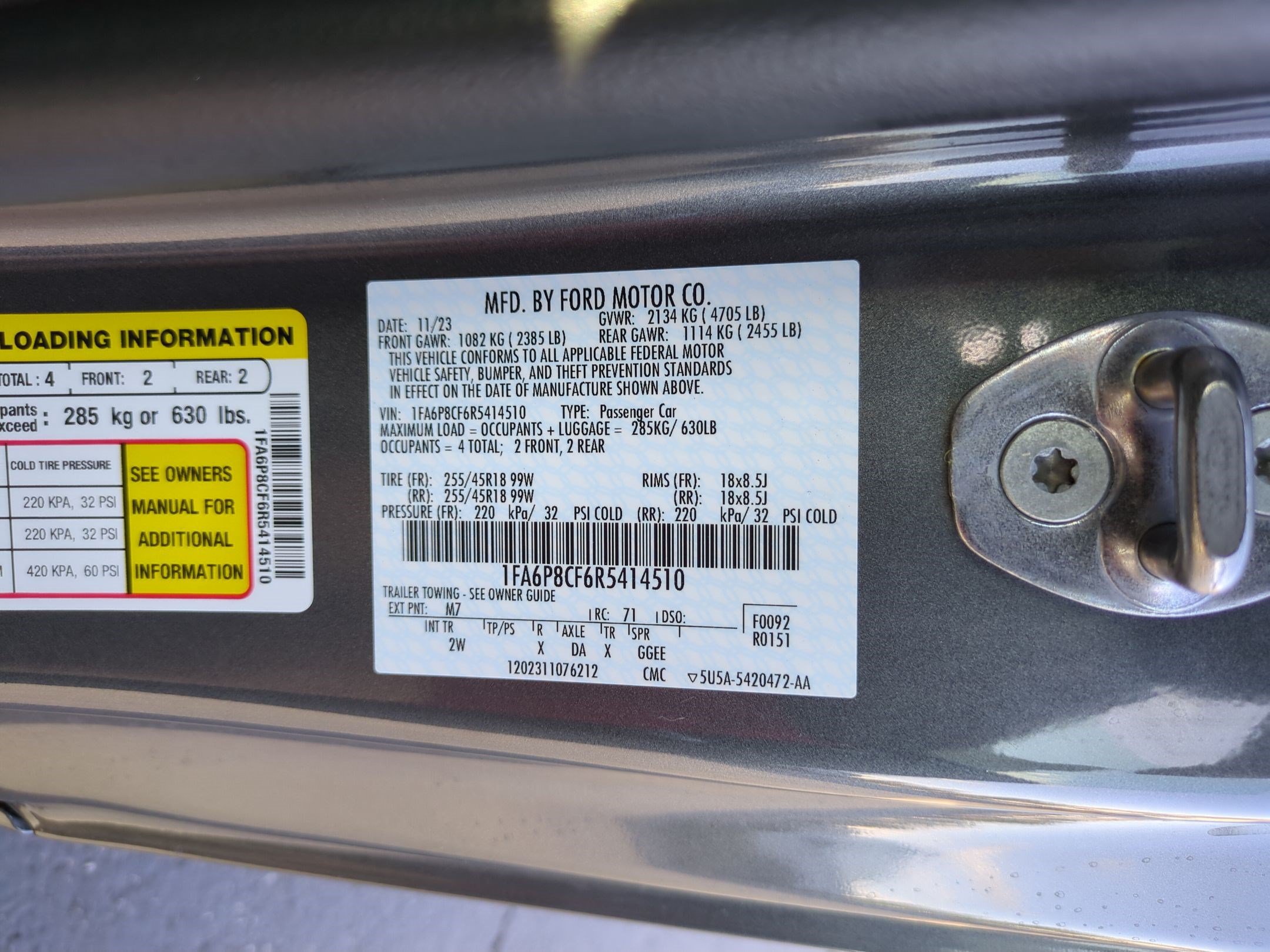 Certified 2024 Ford Mustang GT RWD image 35