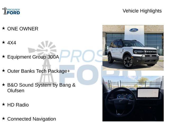 Certified 2025 Ford Bronco Sport Outer Banks w/ Outer Banks Tech Package+ AWD/4WD image 5