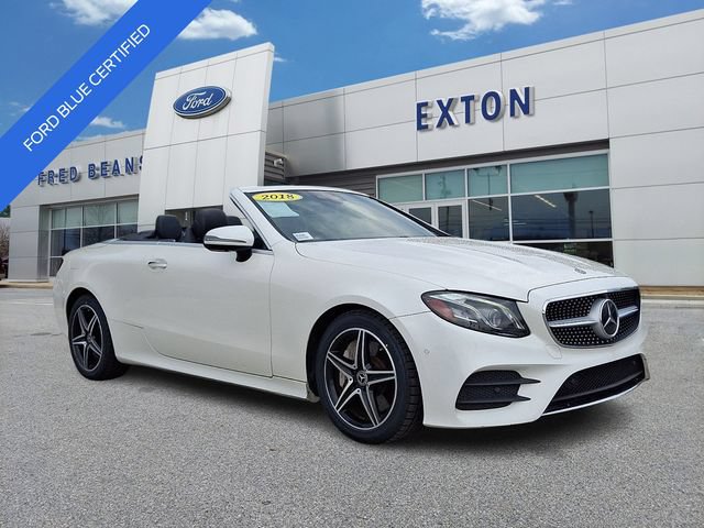 Used 2018 Mercedes-Benz E 400 4MATIC Cabriolet