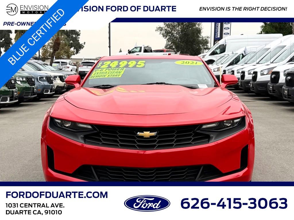 Used 2021 Chevrolet Camaro LT image 3