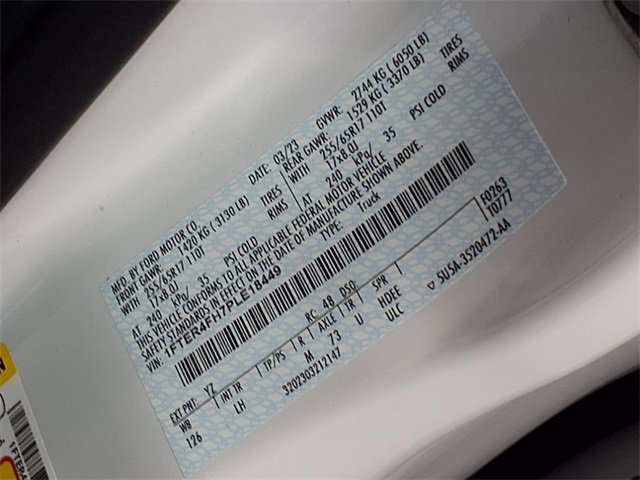 Certified 2023 Ford Ranger XLT w/ Equipment Group 301A Mid image 33