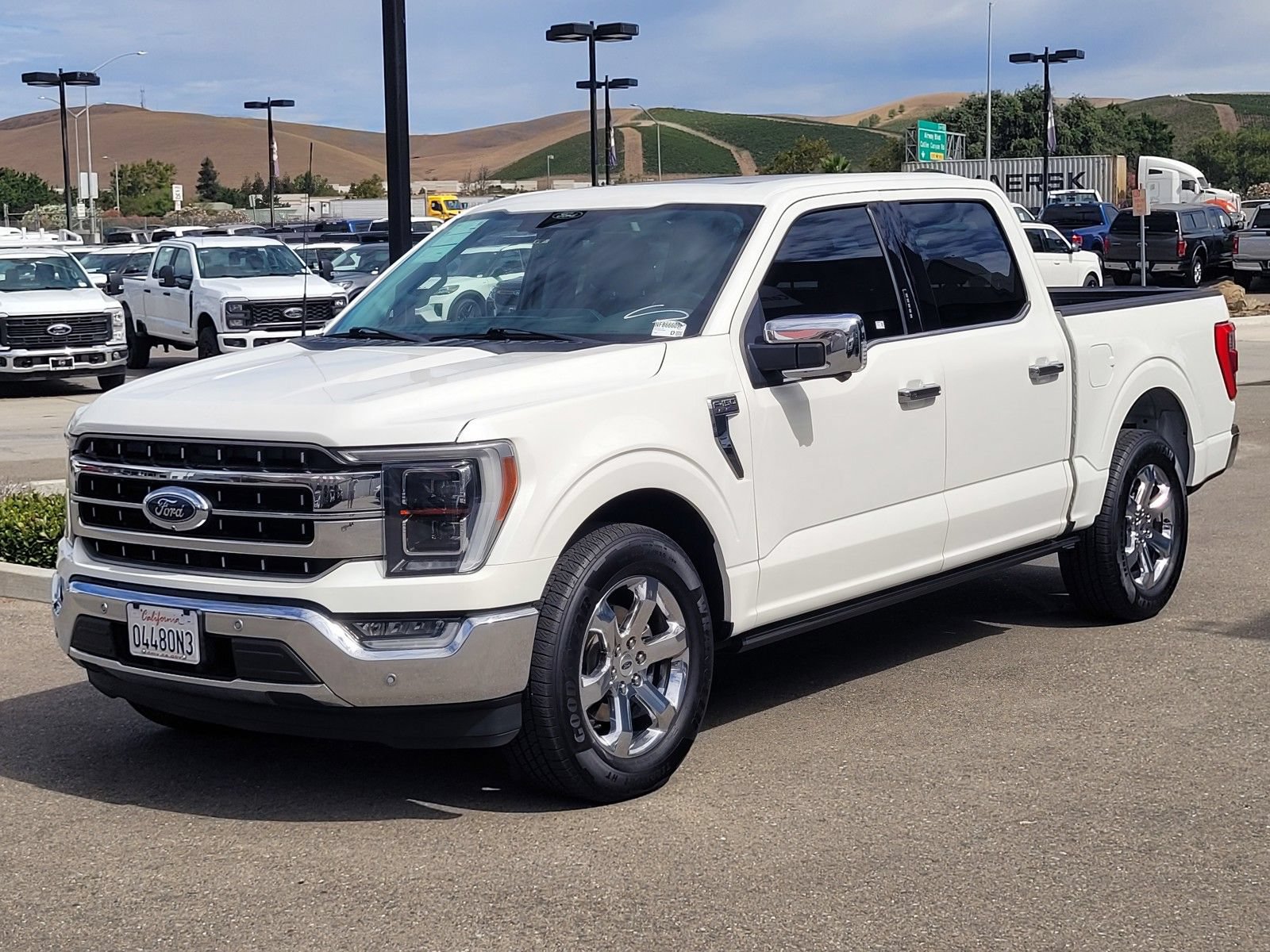 Certified 2022 Ford F150 Lariat w/ Equipment Group 502A High RWD image 8