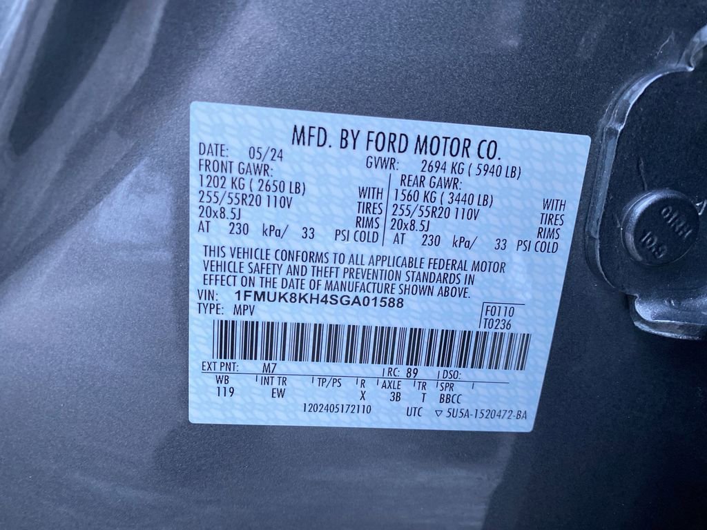 Certified 2025 Ford Explorer ST-Line image 55