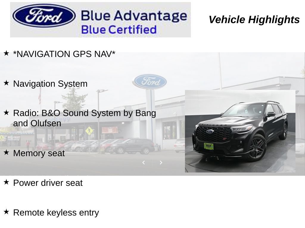 Certified 2026 Ford Explorer ST AWD/4WD image 19