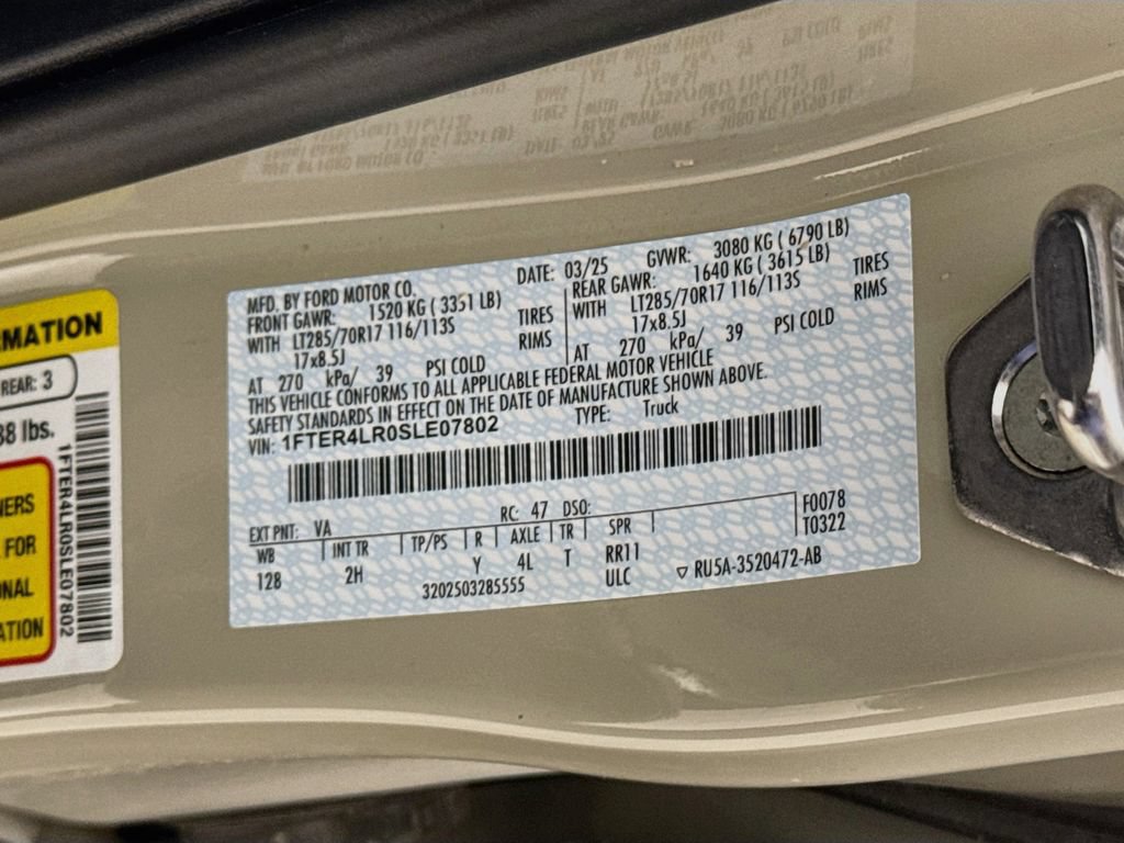 Certified 2025 Ford Ranger Raptor AWD/4WD image 33