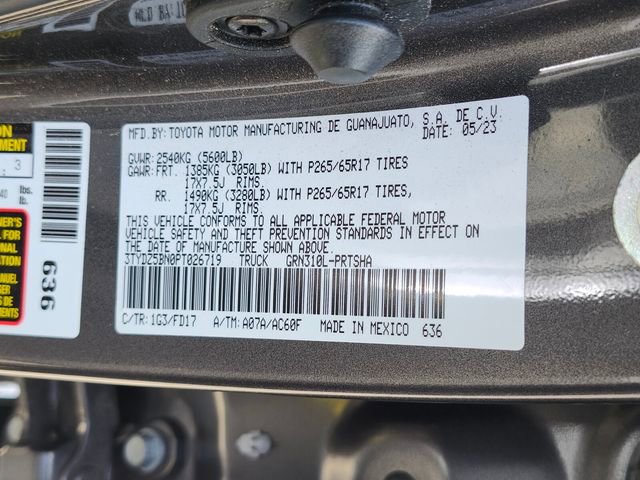 Used 2023 Toyota Tacoma TRD Sport w/ Technology Package AWD/4WD image 33