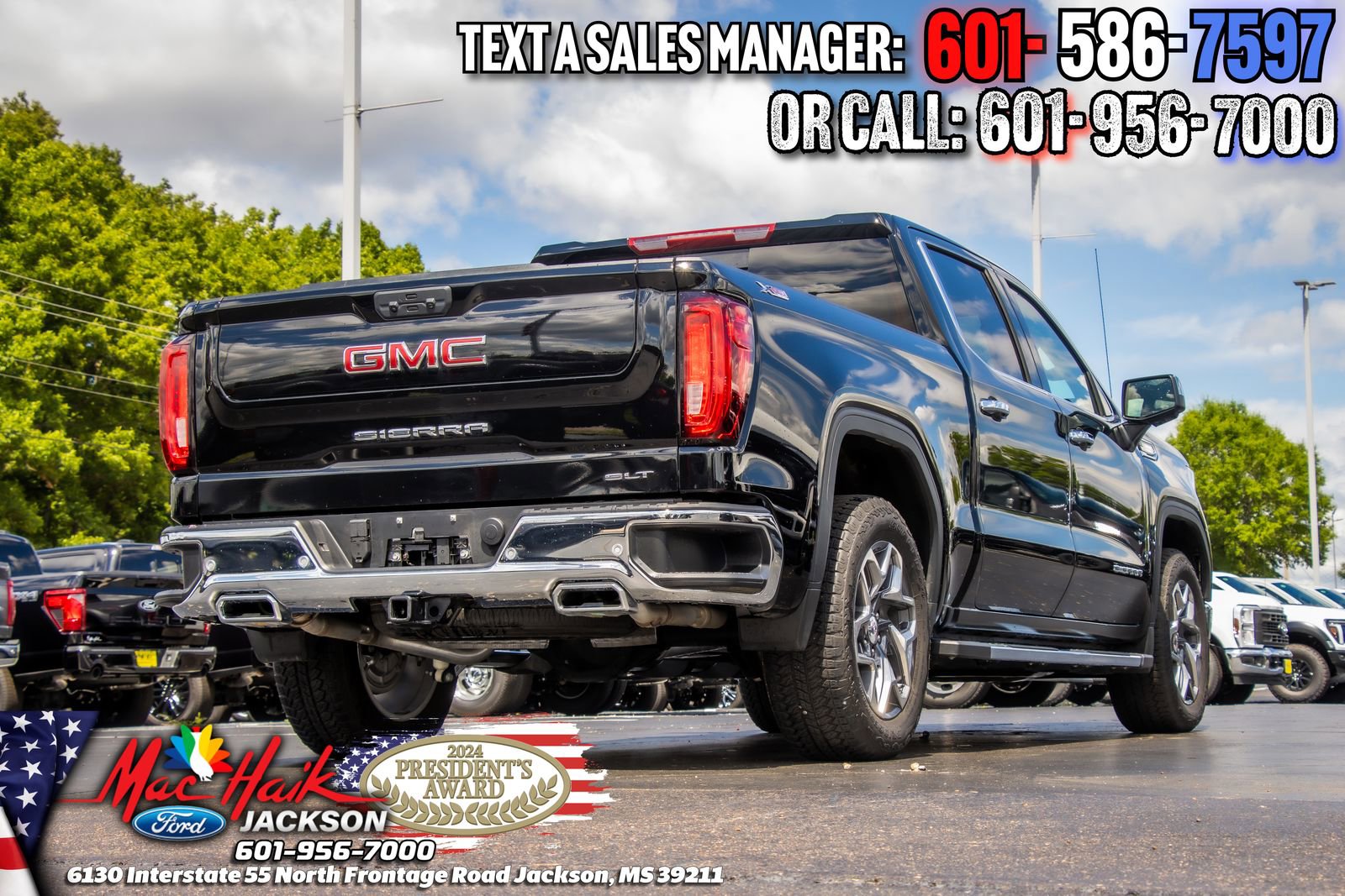 Used 2025 GMC Sierra 1500 SLT w/ SLT Premium Plus Package AWD/4WD image 6