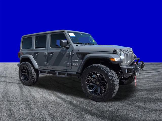 Used 2022 Jeep Wrangler Unlimited Sahara w/ Cold Weather Group AWD/4WD image 2