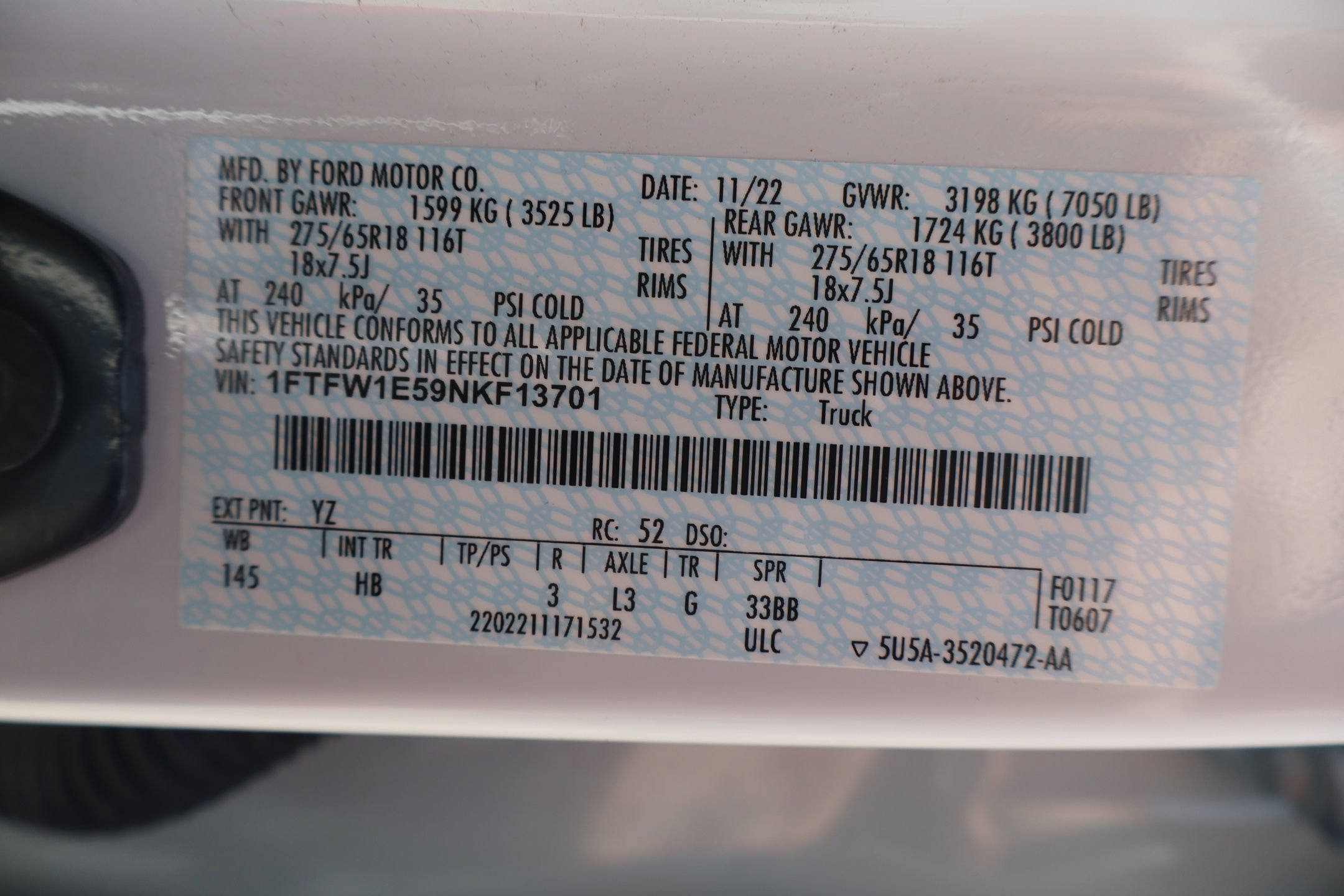 Certified 2022 Ford F150 Lariat AWD/4WD image 31