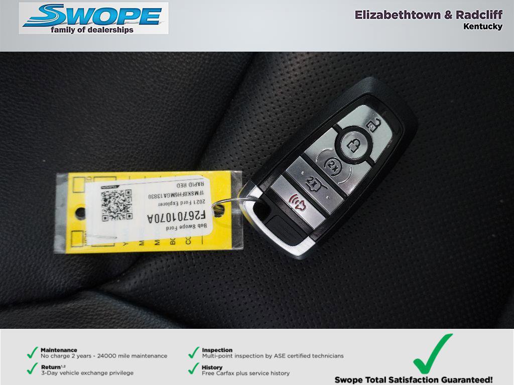 Certified 2021 Ford Explorer Limited w/ Equipment Group 301A image 32