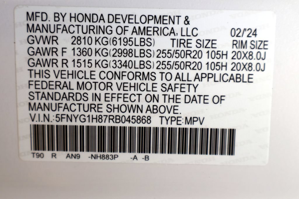 Used 2024 Honda Pilot Elite image 45