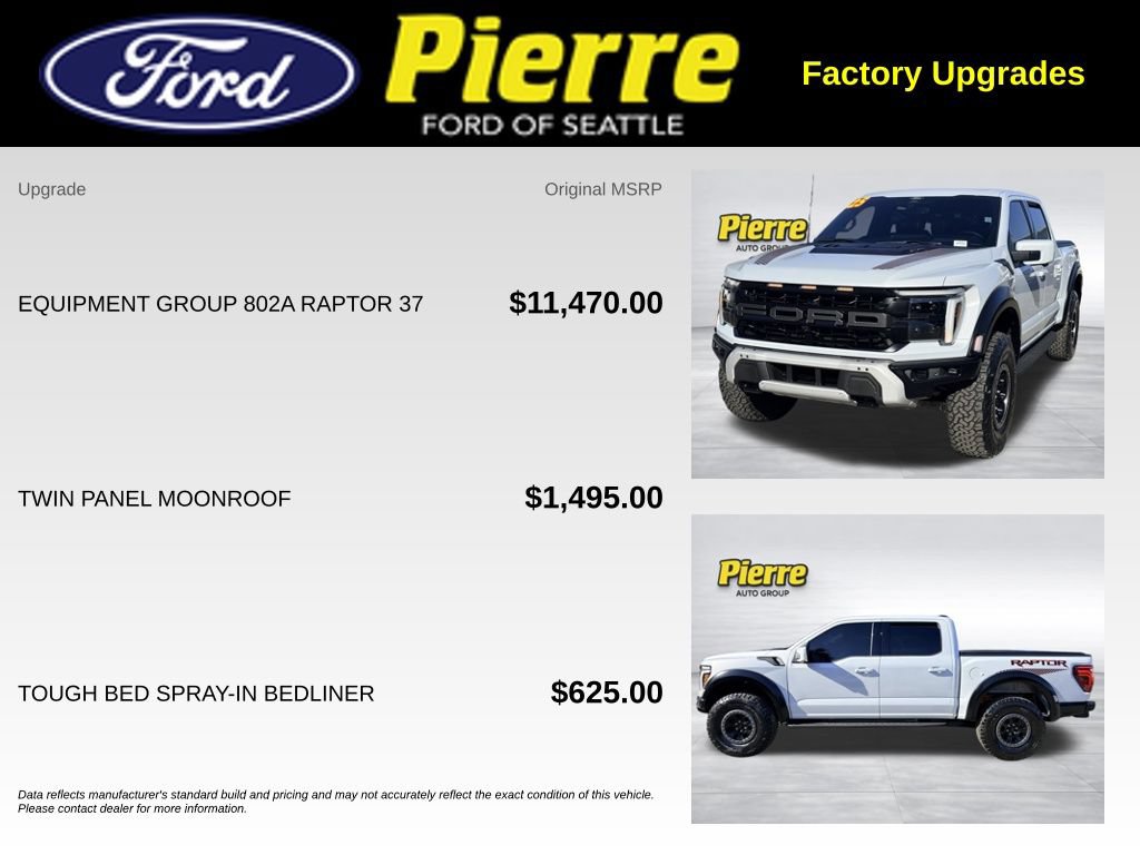 Certified 2025 Ford F150 Raptor AWD/4WD image 13