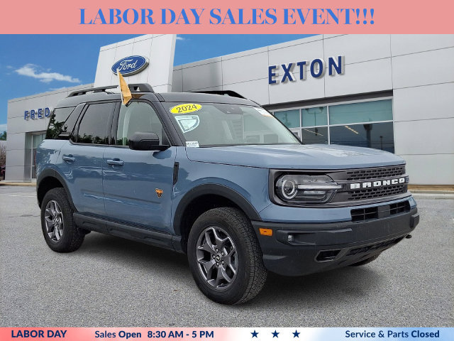 Certified 2024 Ford Bronco Sport Badlands w/ Premium Package