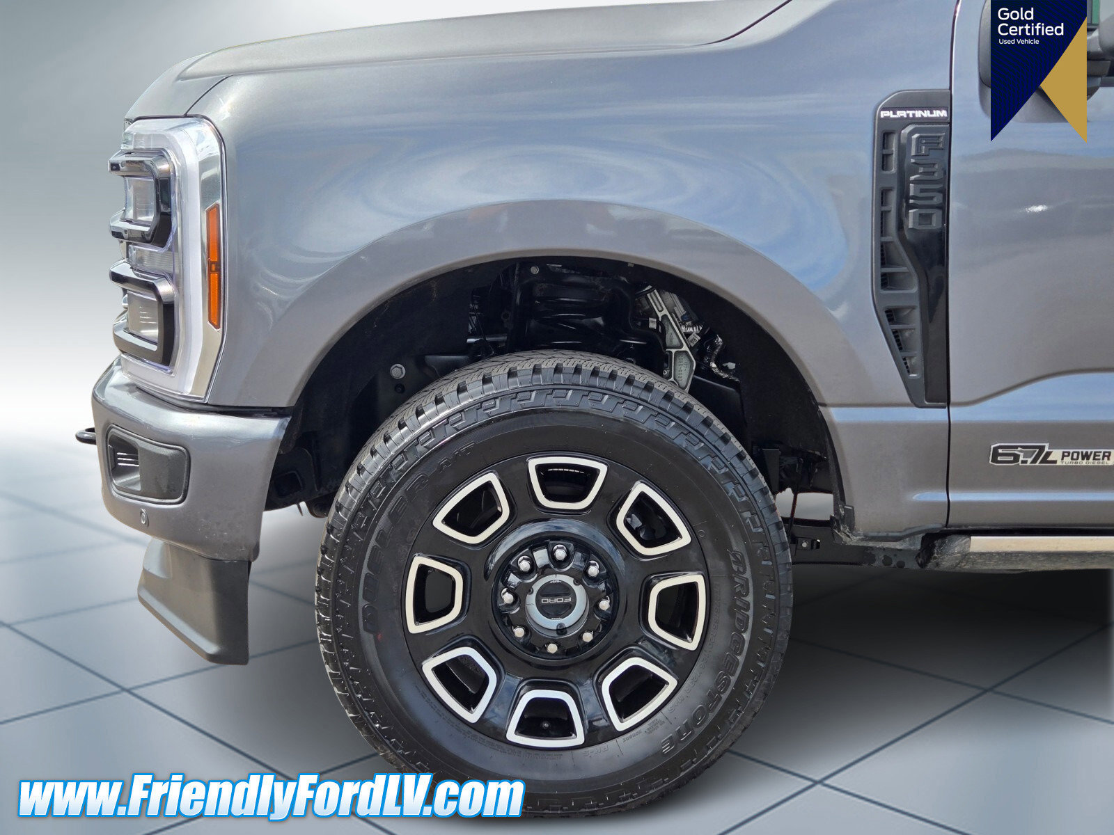 Certified 2025 Ford F350 Platinum w/ FX4 Off-Road Package image 7