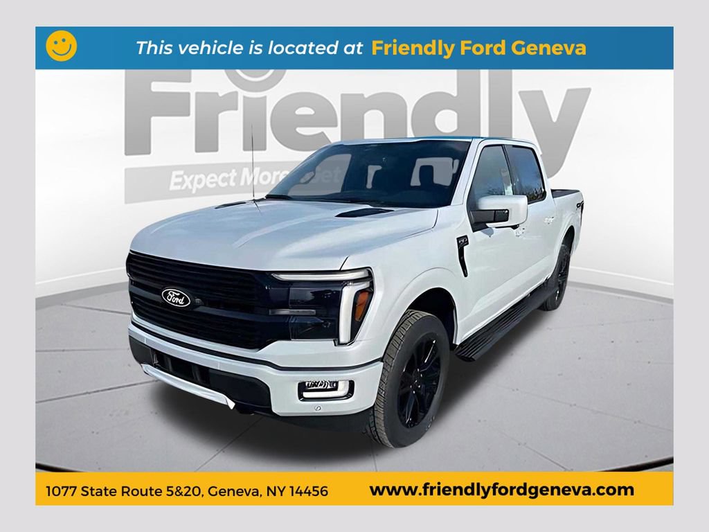 Certified 2025 Ford F150 Platinum w/ FX4 Off-Road Package