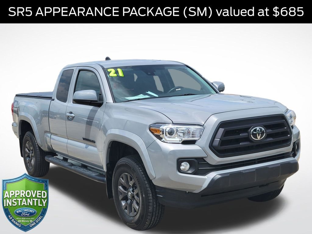 Used 2021 Toyota Tacoma SR5 w/ SR5 Appearance Package (SM)