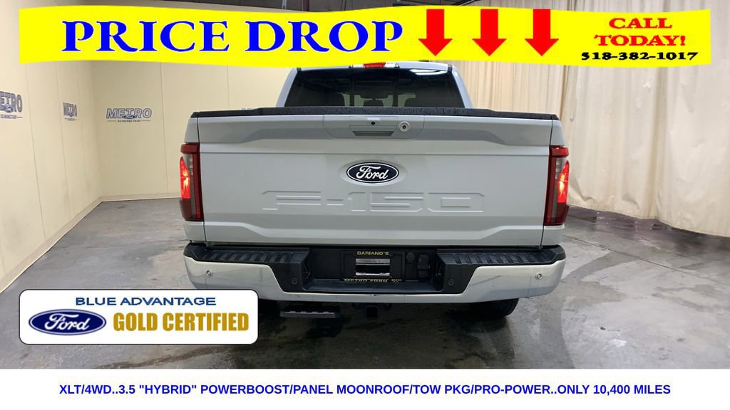 Certified 2025 Ford F150 XLT w/ Equipment Group 303A High image 5