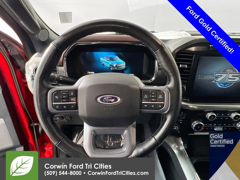 Certified 2023 Ford F150 Lariat w/ Equipment Group 502A High image 12