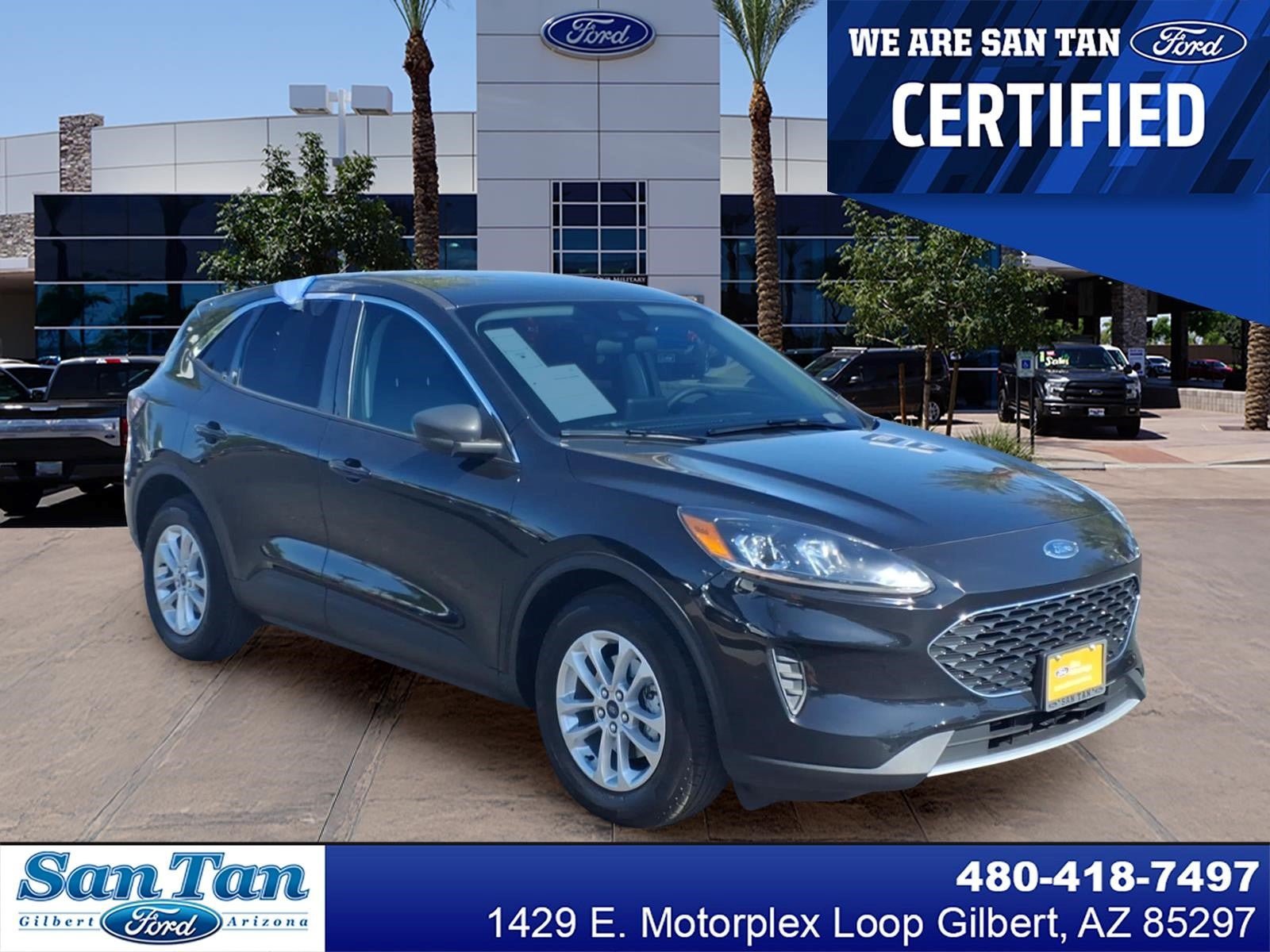 Certified 2022 Ford Escape SE