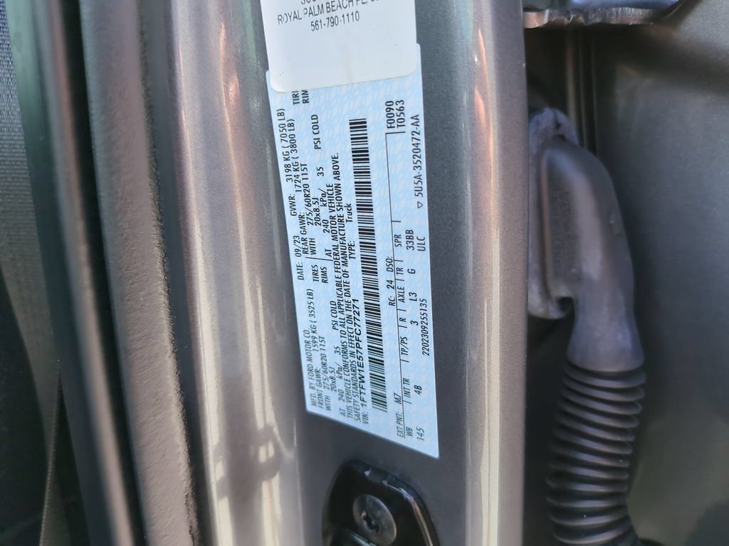 Certified 2023 Ford F150 XLT w/ Equipment Group 302A High AWD/4WD image 36