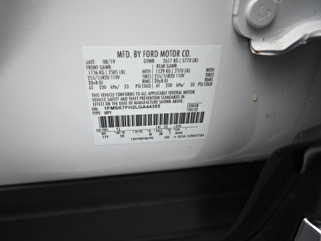 Certified 2020 Ford Explorer Limited image 18